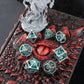 Beholder's Eye DND Dice Set of 7PC, Hollow Dice Set Metal HNCCESG for Dungeons and Dragons Dices or D&D Dice, for RPG Role Playi