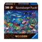 Ravensburger Under The Sea 500-Piece Vibrant Wooden Jigsaw Puzzle | Stress-Reducing Fun | Eco-Friendly Materials | Certified By The Forest Stewardship Council