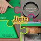 Jigitz Jigsaw Puzzle Spinner – 34In Square Puzzle Holder Rotating Puzzle Table Portable Puzzle Board Game Table