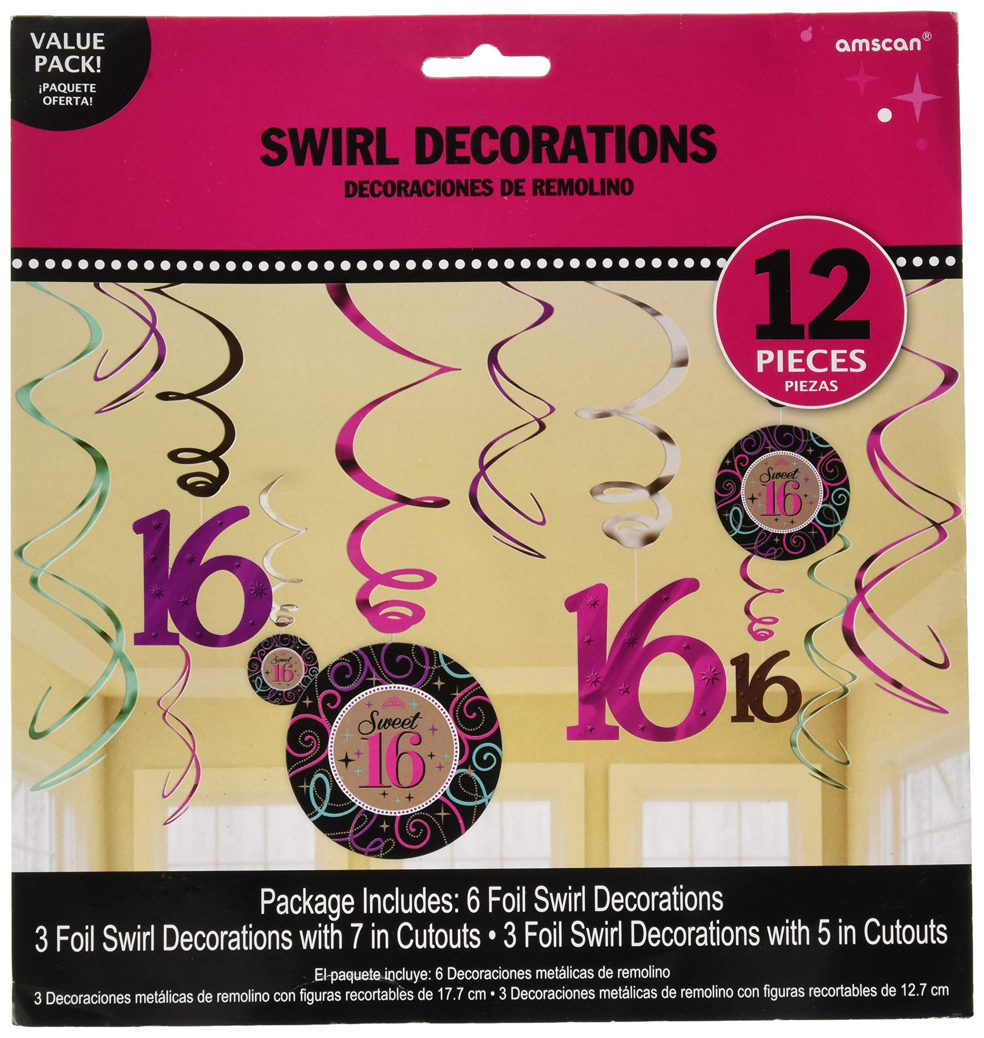 Swirl Dec | Sweet Sixteen Collection | Birthday