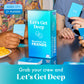 WHAT DO YOU MEME? Let's Get Deep: Friends Edition Card Game, 400 Question Cards, 4.5x2.5x8.5 inches, Multicolor, Model DEEP471
