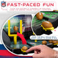 Franklin Sports Mini Football Field Goal Tabletop Game - Flying Field Goal Mini Football For Kids + Adults - Fun Indoor Sports Table Game For All Ages - Tabletop Toy