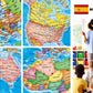 Exerz 8 Globo Terr  Queo, Spanish World Globe Political Map