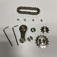 Fxcoolct Bike Chain Gear Fidget Spinner, Double Gears Figity Spin Finger Stainless Steel, Figit Toy For Adults Kids Ss Material Silver1…