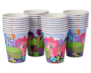 American Greetings My Little Pony Paper Cups, 32-Count, Eco-Friendly Paper, Party Supplies