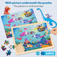 Synarry Wooden Dinosaur Puzzles For Kids Ages 4-6, 6 Packs 60 Pcs Jigsaw Puzzles Educational Toys Gifts For Children Ages 4-8, Kids Puzzles For 4+ Year Olds Boys Girls, Wood Puzzles Ages 3 4 5 6 7 8