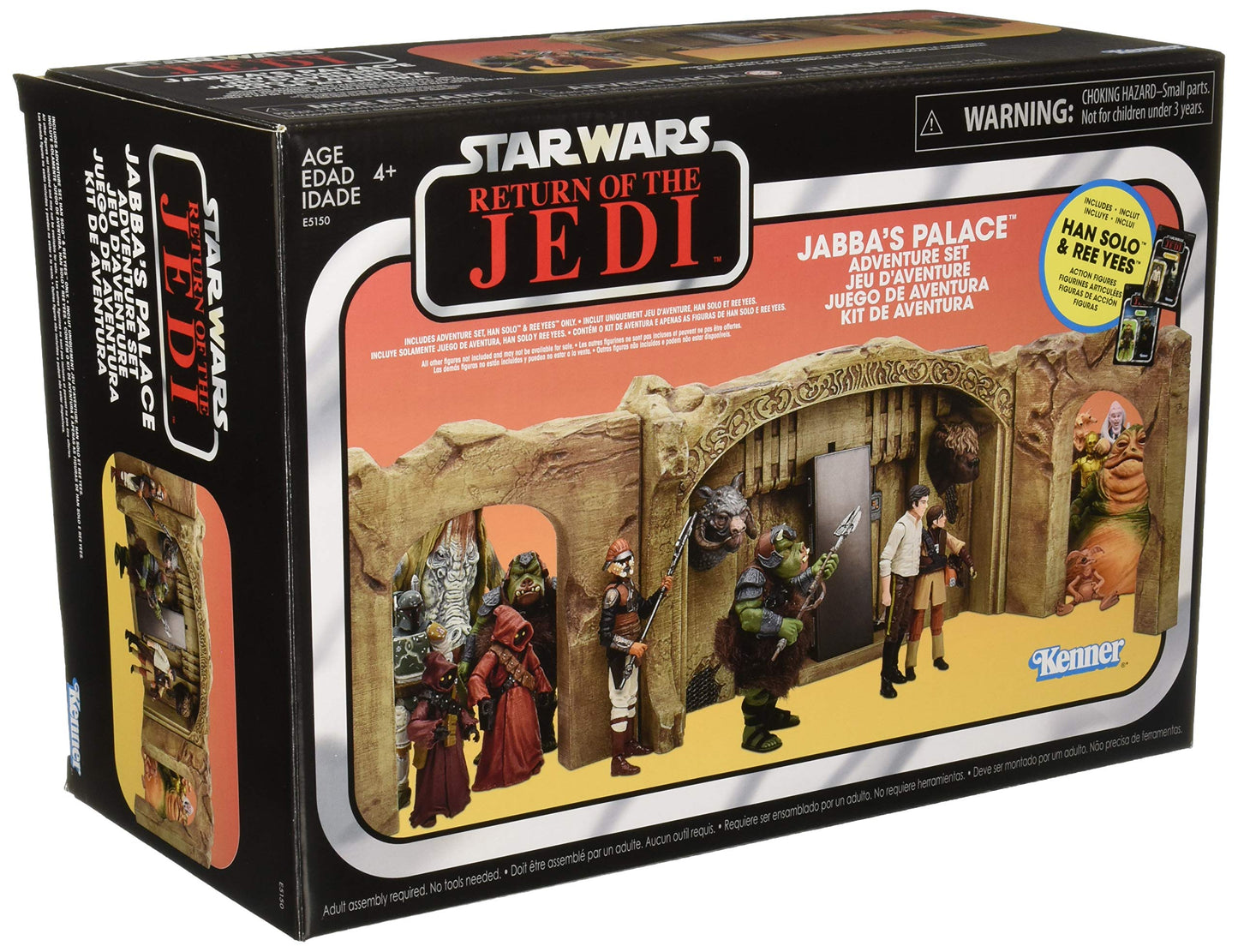Star Wars Exclusive The Vintage Collection: Episode Vi Return Of The Jedi Jabba'S Palace Adventure Set Playset