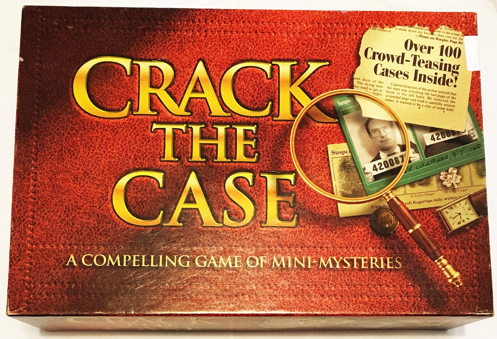 Milton Bradley  The Case ~ A Compendium of Mini-Mysteries