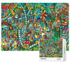 Jigsaw Puzzles For Adults, 1000 Pieces Dinosaur Park Puzzle, Cartoon Painting Challenging Puzzles For Family Activity Game Nights Gifts Fidget Stress Relief