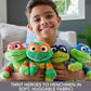 Mattel Teenage Mutant Ninja Turtles: Mutant Mayhem Leonardo Plush Toy, 8 Inch Blue Masked Soft Doll Of Tmnt Movie Character Leader Leo