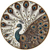 Peacock Wooden Puzzles for mature-themeds  300pcs Wooden Jigsaw Puzzles for mature-themeds  Peacock Unique Shaped Jigsaw Puzzles Creative Gift for Friend Family Game Large Size 15'' x 15''