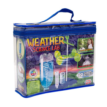 Be Amazing! Toys Weather Science Lab - Kids Weather Science Kit With 20 All Season Projects - Educational Stem Kits For Boys & G