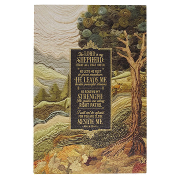 Christian Art Gifts 1000 Piece Jigsaw Puzzle - Lord is My Shepherd, 29.5" x 19.7", Multicolor, Cardboard, Family Activity, Model PUZ068