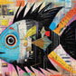 Cross & Glory 1000 Piece Jigsaw Puzzle - Angelfish Abstract, Large Size, Durable 1.8mm Cardboard, Challenging Brain Teaser