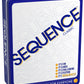 Jax Sequence in a Tin - Five-in-a-Row Game for 2-12 Players, White, Metal, Model 918169