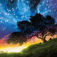 Ceaco - Glow In The Dark - Glowing Skies - 750 Piece Jigsaw Puzzle