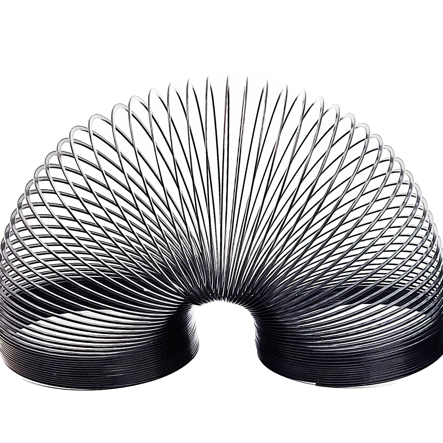 The Dreidel Company Black Metal Coil Spring, Goody Bag Fillers, Party Favor For Kids, Variety Of 2.4' (60Mm) Individually Boxed (3-Pack)