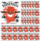 Yinkin 32 Pcs Basketball Team Gifts for Girls Team Boys Bracelet Basketball Accessories Sport Party Favors Charms Jewelry Gifts 