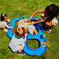 AquaPlay Mountain Lake Water Playset - Large Blue Plastic Model 8700001542