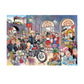 Jumbo, Wasgij, Retro Destiny 7 -Rock Around The Clock!, Unique Collectable Jigsaw Puzzle For Adults, 1,000 Piece