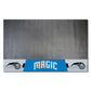FANMATS 14216 Orlando Magic Vinyl Grill Mat - 26in. x 42in. - Deck Patio Protective Mat | Oil, flame, and UV resistant