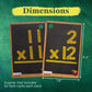 Star Right Math Flash Cards Set Of 4 - Math Flashcards Addition, Subtraction, Multiplication, Division With 4 Rings - 208 Cards For Kids Ages 6 And Above - Flash Cards For Math From 1St To 4Th Grade