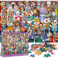 Puzzles for Adults 1000 Pieces, Cat Basketball Fun Jigsaw Puzzles Challenging Game, Puzzles Interlock Perfectly No Dust, for Hou