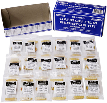 Elenco 365 Piece Resistor Kit - Rk-365
