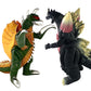 Twcare Set Of 2 Spacegodzilla Disosaur Dragon Gigan Space Toys, Kaiju Universe Action Figures King Of The Monsters Movable Joint
