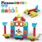 Picasso Toys 41Pc Hedgehog Hedgehog Block Building Blocks Construction Toy Set W/Ideabook Learning Playset None Magnetic Stem St