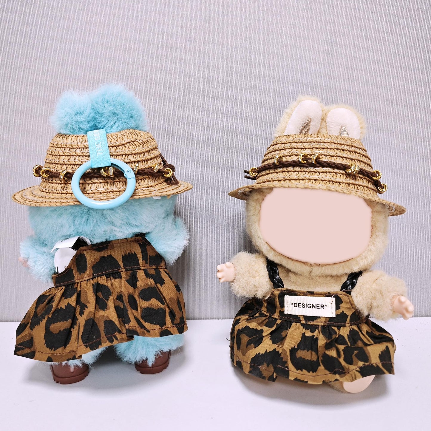 Clothes for Labubu  Handcrafted Set for 15cm/17cm Doll  enhanced Doll Outfit with Accessories  4 Piece Stylish Clothes for Labubu Accessories