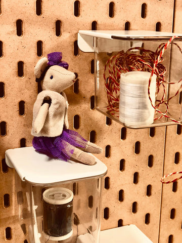 Levlovs Mouse And The Mushroom In A Leaf Bed Mouse Doll Christmas Mouse In A Box Sister Mouse In Matchbox Linen Doll