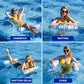 Levotiyer Pool Floats Adult - 2 Pack Pool Floats, Inflatable Pool Hammock Float, 4-In-1 Pool Hammock For Adults, Adult Pool Floa