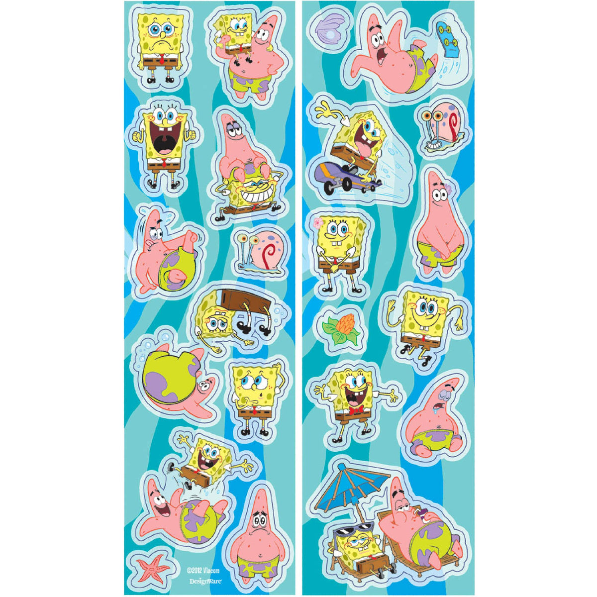 Spongebob Squarepants Sticker Sheets