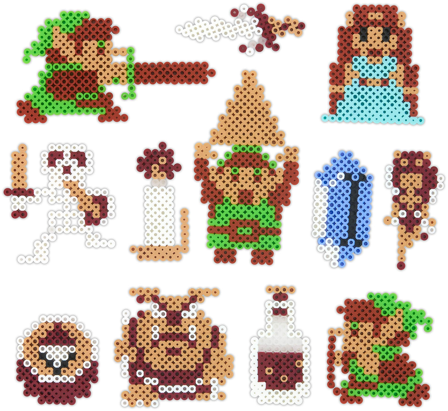 Perler Beads Link Legend of Zelda Fused Bead Kit, 2002pc., Small