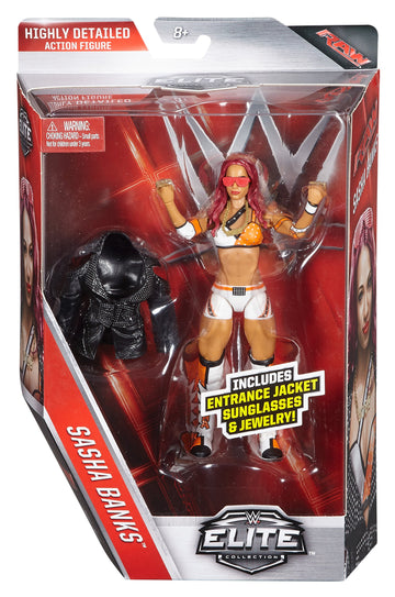 Wwe Elite Sasha Banks Figure