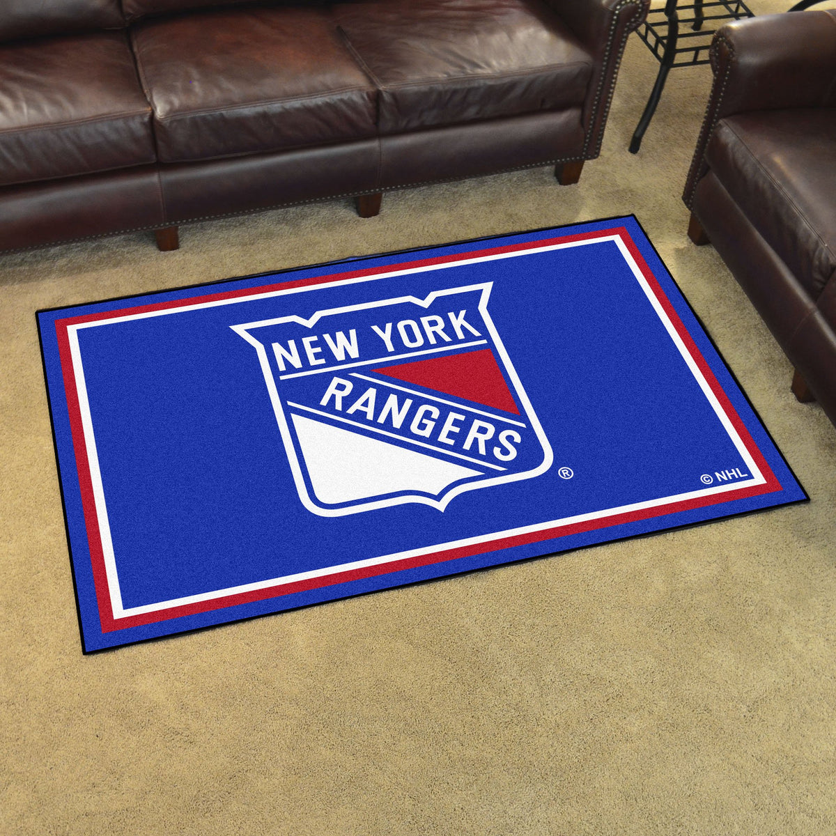 Fan Mats NHL - New York Rangers 4x6 Rug/44x71