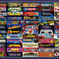 Arcadeageddon! Retro Arcade Game Collage Puzzle for mature-themeds and Kids | Difficult 1000 Piece Jigsaw Puzzle  '80s Toys & Games | Interactive Brain Teaser  Fun Quarantine Gifts | 28 x 20 Inches