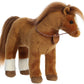 Breyer Aurora® Exquisite Quarter Horse Stuffed Animal - Realistic Detailing - Imaginative Play - Brown 13 Inches