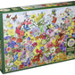 Cobblehill 80032 1000 Pc Butterfly Garden Puzzle, Various