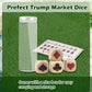 Wooden Trump Marker Dice 4Pcs,Trump Indicator,Clear Big Size Euchre Cube For Euchre Player,Great Tools For Euchre Pinochele Play