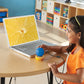 Learning Resources Zoomy 2.0 Handheld Digital Microscope, Computer, Projector, Or Interactive Whiteboard Accessories, Blue, Ages