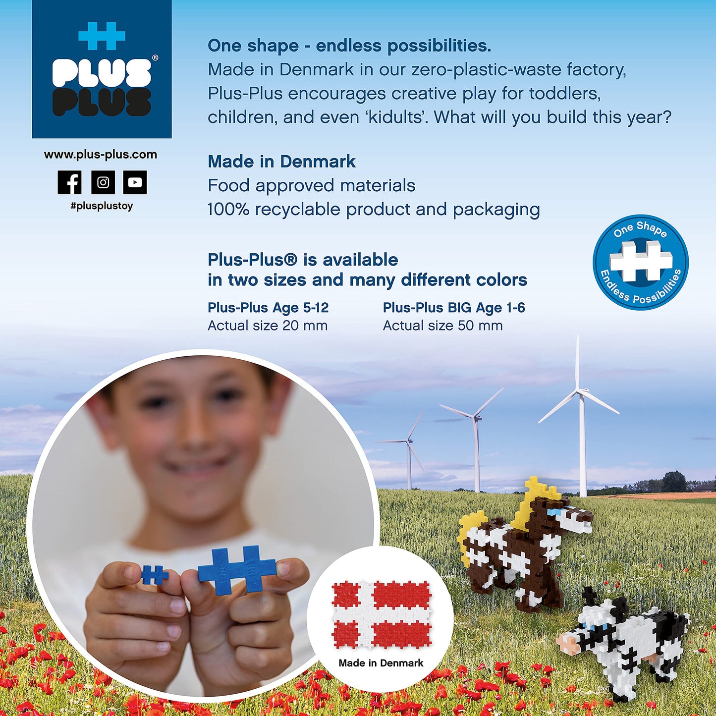 Plus Plus - Construction Set, Pp4261, Tropical, 240 Pieces