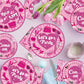 EUOYUFO 96PCS Let s Go Party Plates and Napkins Party Supplies Hot Pink Girls Party Decorations Baribe Themed Disposable Paper