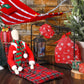 Christmas Elf Doll Accessories Set Includes Christmas Plaid Sleeping Bag Plush Nightgown Apron Chef Hat Scarf And Hammock For Ch