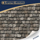 3 Sheets Self-Adhesive Roof Tiles And Shingles For Dollhouses Scale 1:12 (Roof Shingles Stone)