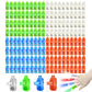 Novelty Place 160Pcs LED Party Finger Lights for Kids with Screw-Secured, LED Finger Flashlight Light Up Finger Ring Toys for Pa