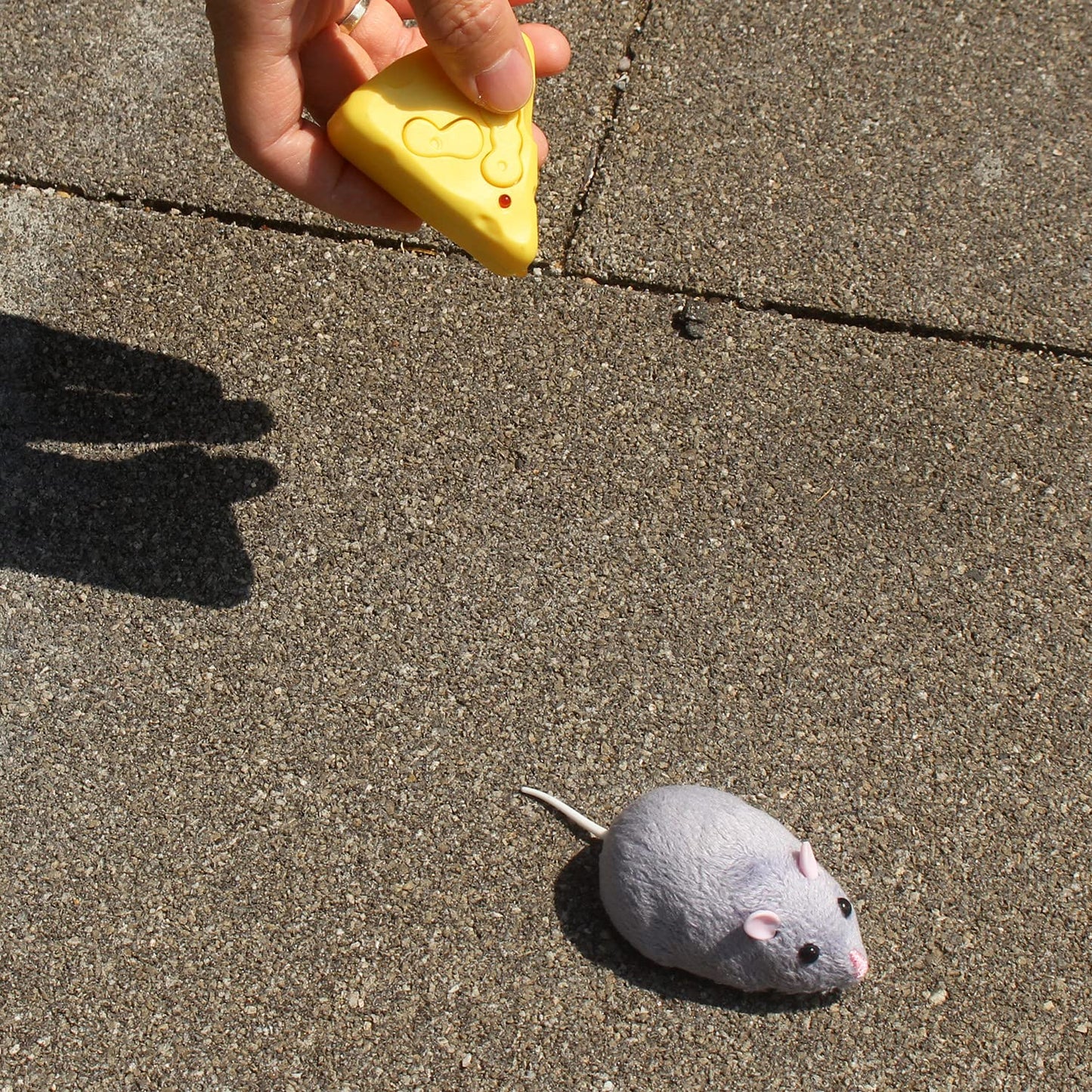 Tipmant Mini Sized Rc Mice Ir Remote Control Rat Mouse Animal Prank Joke Scary Trick Toys For Cat Dog Kids Christmas Birthday Gi
