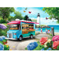 300 Piece Puzzles for mature-themeds Beach Puzzle Jigsaw Puzzles for Kids Ages 8-10 10-12 Puzzle 300 Pieces mature-themed Puzzle Pieces Family Challenging Puzzle Game Home Decor Gift Toy 20.5x15IN