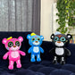 Fluffaroo Sugar Skull Teddy Bear (Mirage Black)
